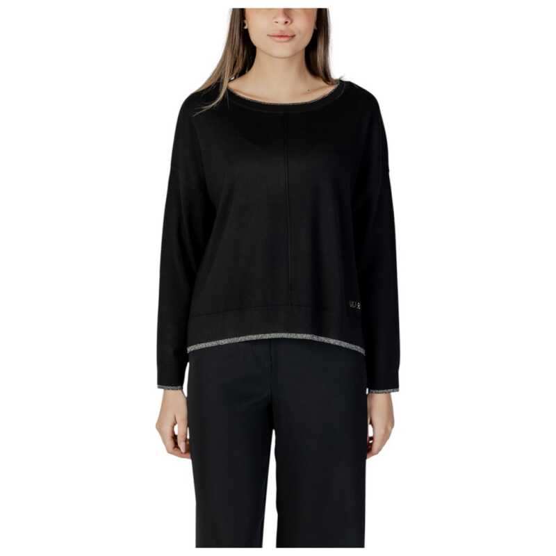 Liu Jo Black Viscose Tops &amp; T-Shirt, theFeinheit