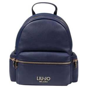 Liu Jo Blue Polyester Backpack