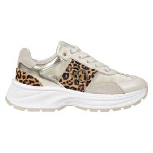 Liu Jo Gold Leather Sneaker