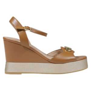Liu Jo Beige Leather Sandal