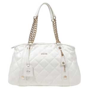 Liu Jo Cream Polyethylene Handbag