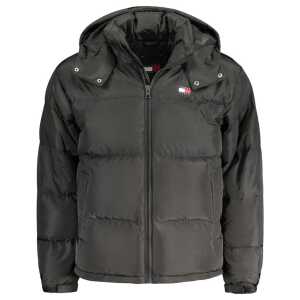 Tommy Hilfiger Black Polyester Men Jacket