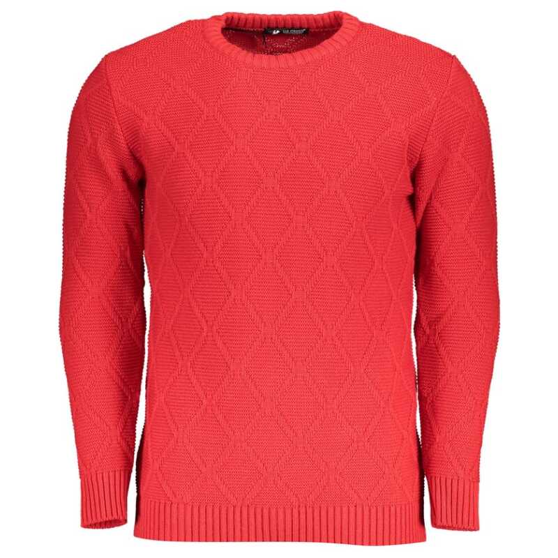 U.S. Grand Polo Red Fabric Sweater, theFeinheit