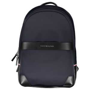 Tommy Hilfiger Blue Polyethylene Men Backpack
