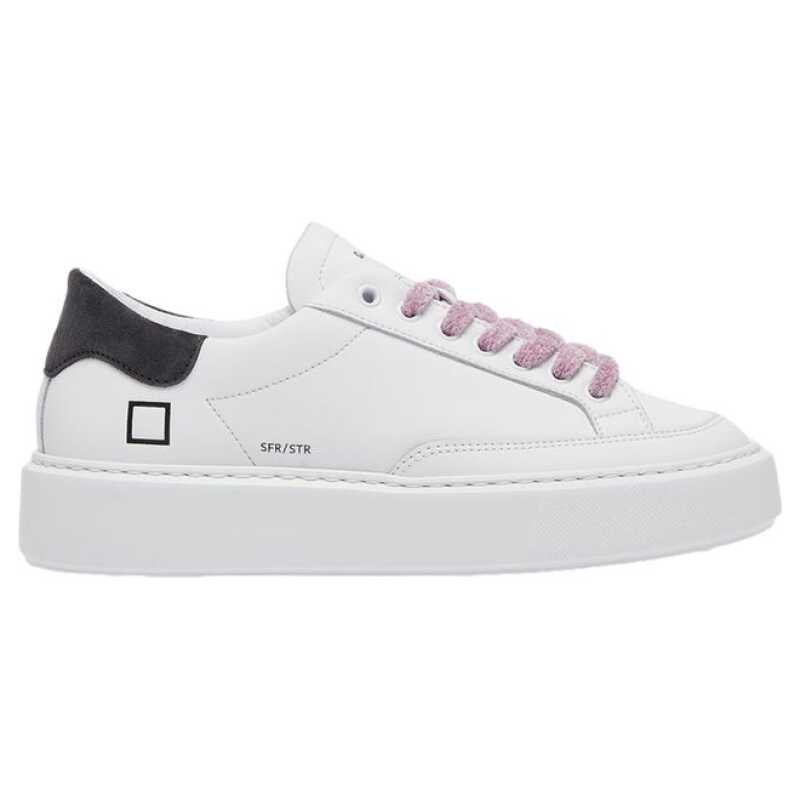 D.A.T.E Beige Leather Sneaker, theFeinheit