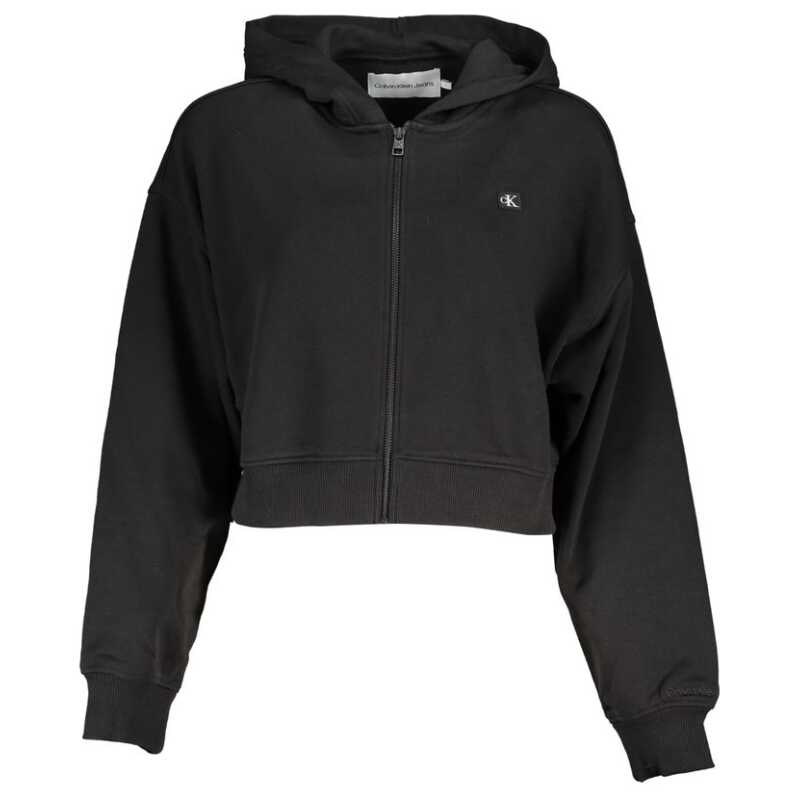 Calvin Klein Chic Hooded Sweatshirt in Timeless Black, theFeinheit