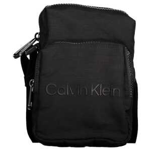 Calvin Klein Black Nylon Men Shoulder Bag