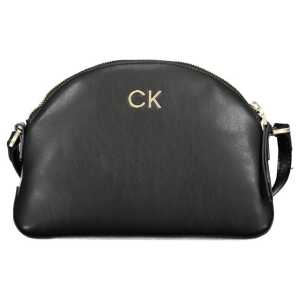 Calvin Klein Black Polyester Handbag