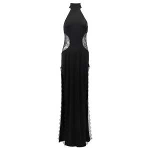 Retrofête Black Viscose Dress