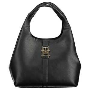 Tommy Hilfiger Black Polyethylene Women Handbag