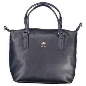Tommy Hilfiger Blue Polyester Handbag