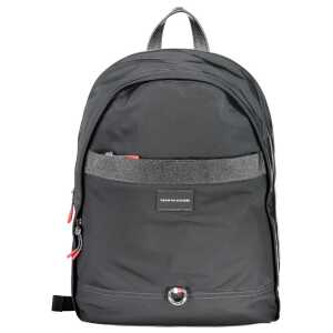 Tommy Hilfiger Black Polyester Backpack