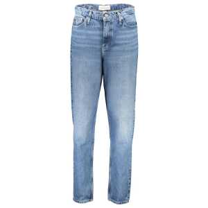 Calvin Klein Blue Cotton Jeans & Pant