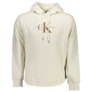 Calvin Klein White Cotton Men Sweater