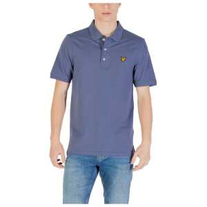 Lyle & Scott Blue Cotton Polo Shirt