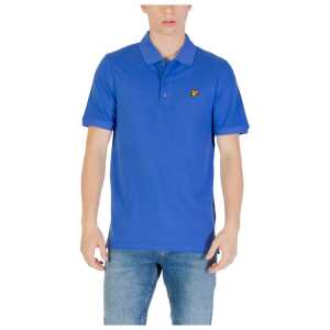 Lyle & Scott Blue Cotton Polo Shirt