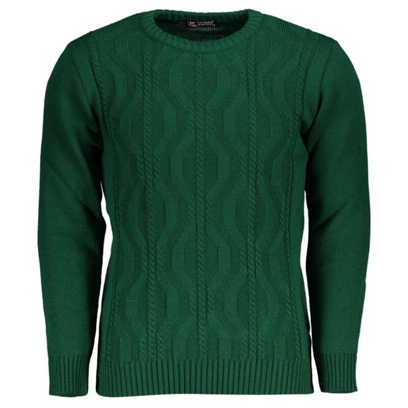 U.S. Grand Polo Green Fabric Sweater, theFeinheit