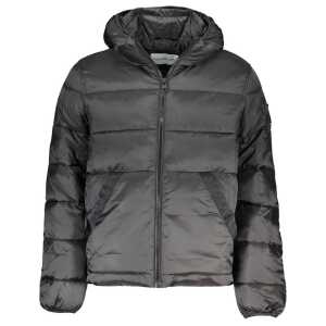 Calvin Klein Sleek Hooded Men's Jacket with Contrast Details