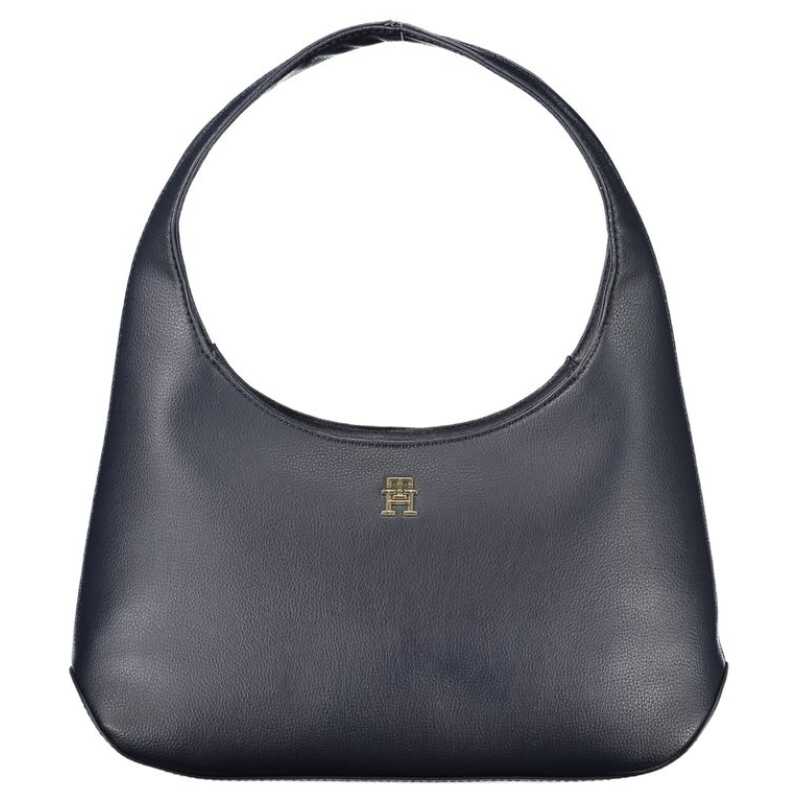 Tommy Hilfiger Blue Polyester Handbag, theFeinheit