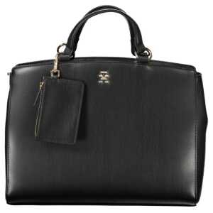 Tommy Hilfiger Black Polyethylene Women Handbag