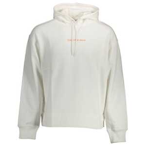 Calvin Klein White Cotton Men Sweater