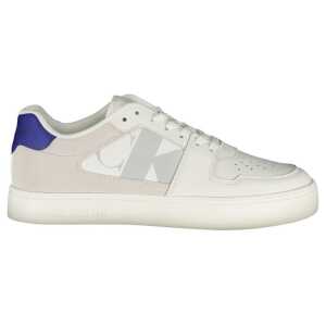 Calvin Klein White Leather Mens Sneaker