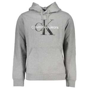 Calvin Klein Brown Cotton Men Sweater