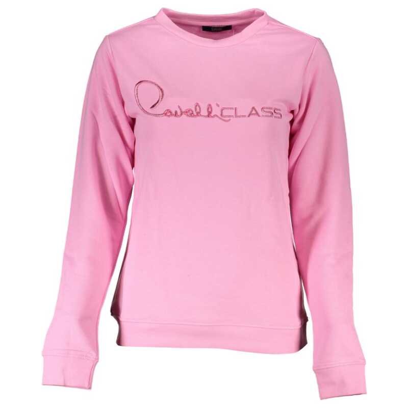Cavalli Class Pink Cotton Sweater, theFeinheit