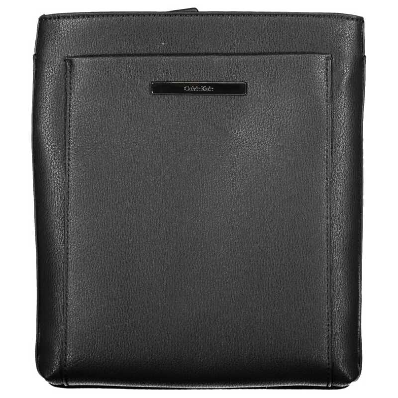 Calvin Klein Elegant Black Shoulder Bag with Contrasting Details, theFeinheit