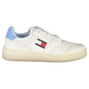 Tommy Hilfiger White Leather Women Sneaker