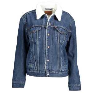 Levi's Blue Cotton Women Jacket