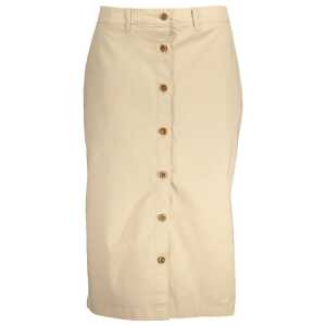 Gant Beige Cotton Women Skirt