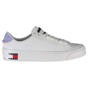 Tommy Hilfiger White Polyester Women Sneaker