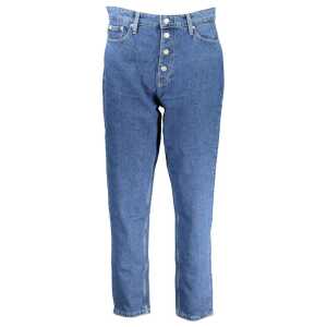 Calvin Klein Blue Cotton Women Jeans