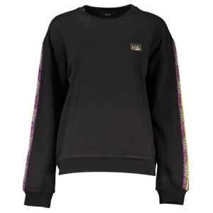 Cavalli Class Black Cotton Women Sweater
