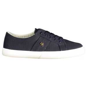 Ralph Lauren Blue Cotton Women Sneaker