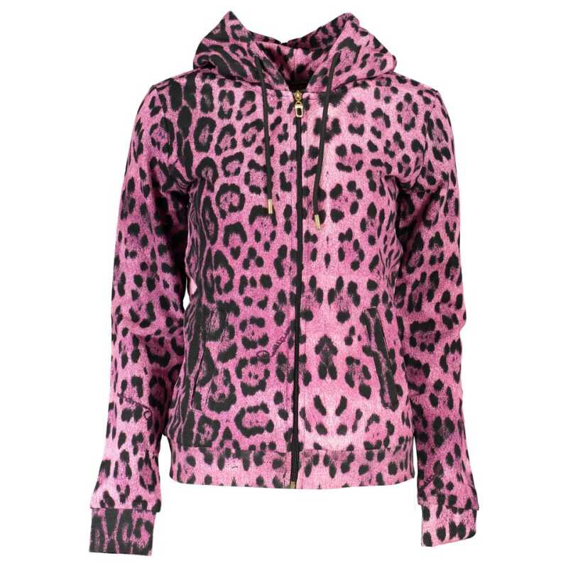 Cavalli Class Pink Cotton Women Sweater, theFeinheit