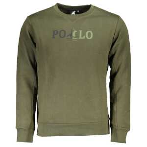 U.S. Grand Polo Elegant Green Crew Neck Sweatshirt