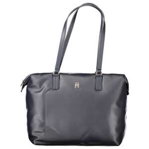 Tommy Hilfiger Blue Polyester Women Handbag