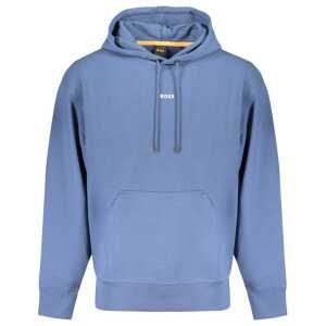Hugo Boss Blue Cotton Sweater