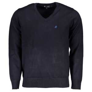 U.S. Grand Polo Blue Nylon Sweater