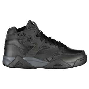 Fila High-Top Sports Sneakers with Contrast Details