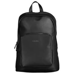 Calvin Klein Black Polyester Men Backpack