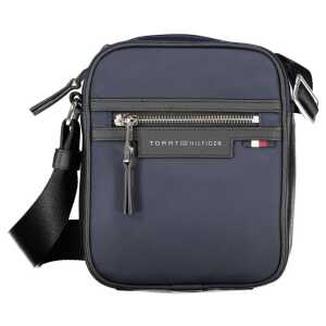 Tommy Hilfiger Blue Polyester Shoulder Bag