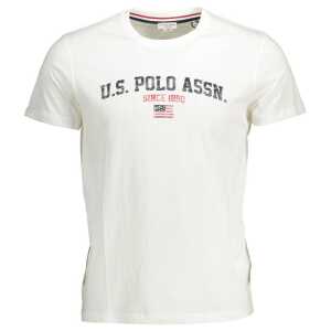 U.S. POLO ASSN. White Cotton T-Shirt