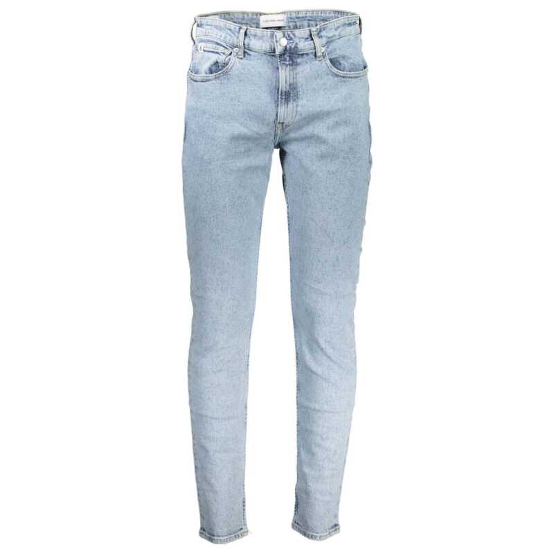Calvin Klein Light Blue Cotton Men Jeans, theFeinheit