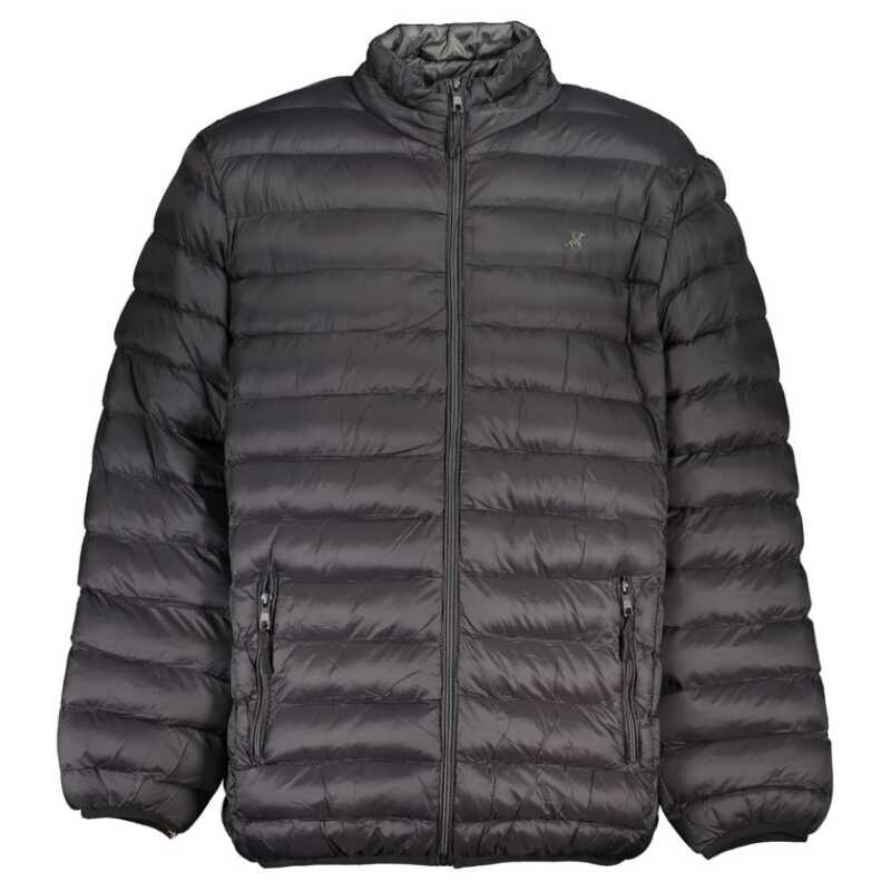 U.S. Grand Polo Black Polyester Jacket, theFeinheit