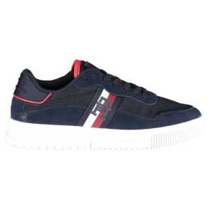 Tommy Hilfiger Blue Polyester Men Sneaker