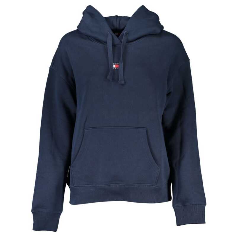 Tommy Hilfiger Blue Cotton Women Sweater, theFeinheit