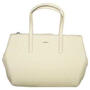 Calvin Klein Beige Polyester Handbag
